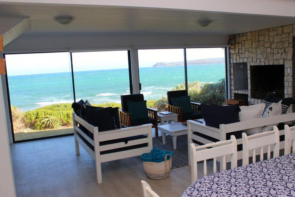 Baby Whale Bliss - Beachfront House Witsand Bagian luar foto